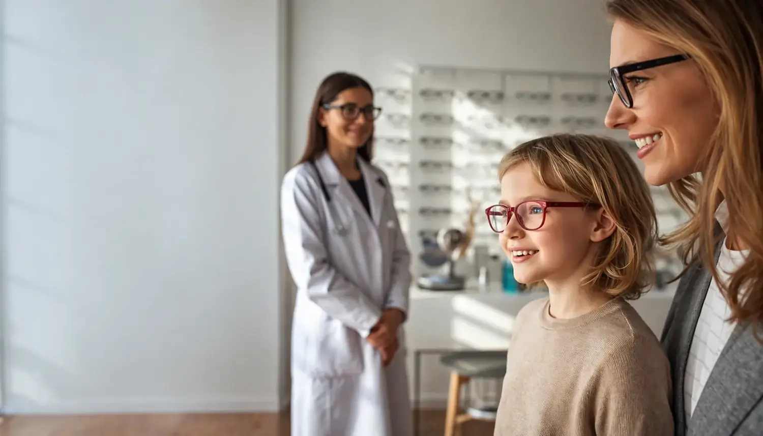 Controllo della vista per bambini nei centri Ingrovision