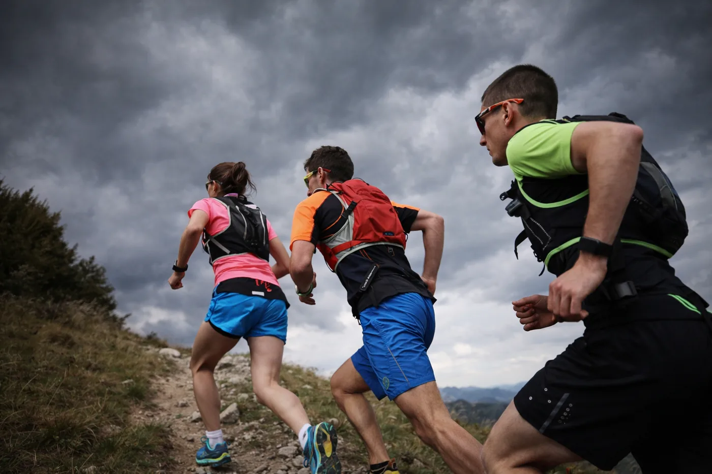 La vista durante l'attività sportiva